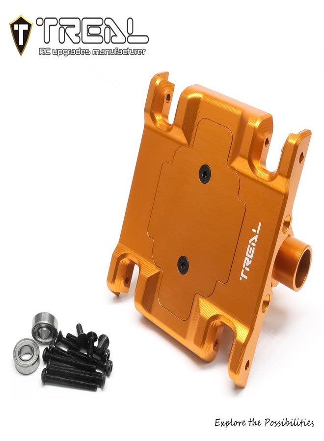 Treal Aluminum 7075 Gearbox Housing Set with Covers for LMT Monster (Orange) - Image 2
